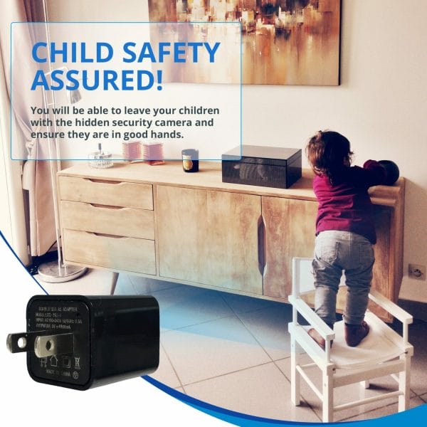 usb charger camera child safety