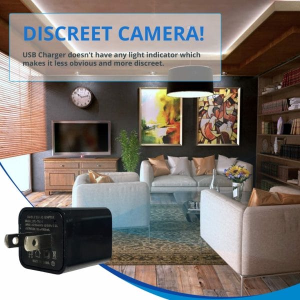 usb charger camera home security