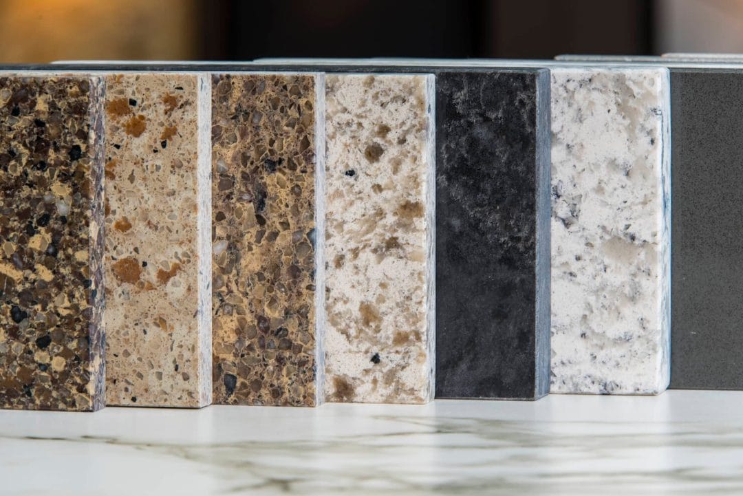 granite samples for countertops